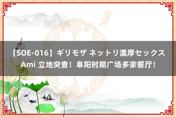 【SOE-016】ギリモザ ネットリ濃厚セックス Ami 立地突查！阜阳时期广场多家餐厅！