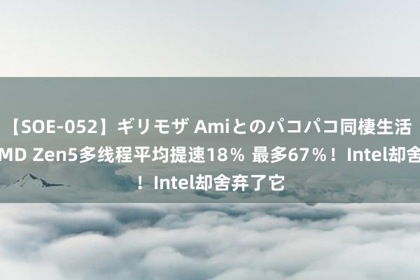 【SOE-052】ギリモザ Amiとのパコパコ同棲生活 Ami AMD Zen5多线程平均提速18％ 最多67％！Intel却舍弃了它